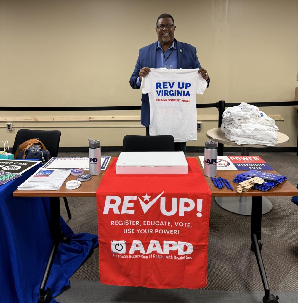 Robert Lester at the Virginia Student Voting Summit at Virginia Tech 9/12/2025