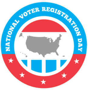 Logo: National Voter Registration Day