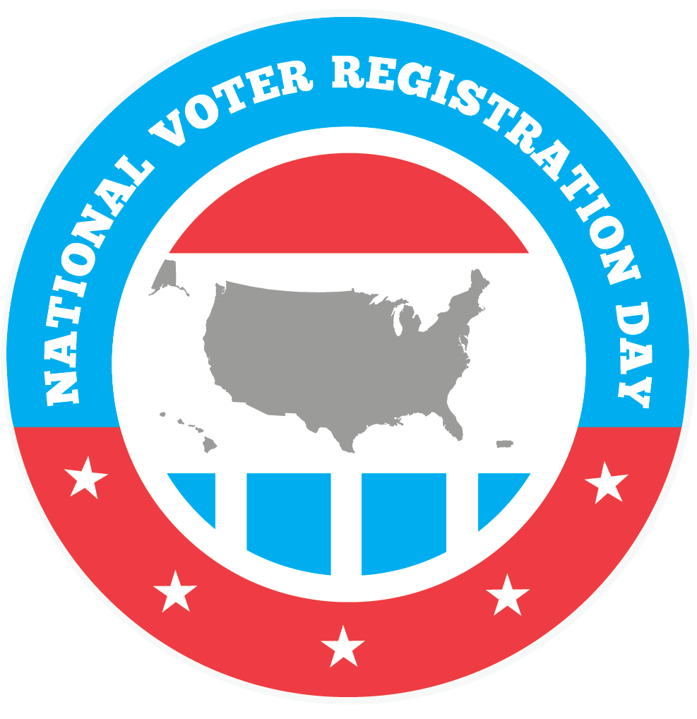 Logo: National Voter Registration Day